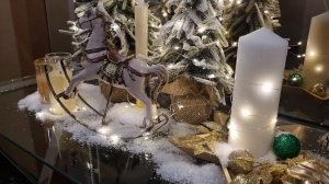 Новогоднее оформление дома в Подмосковье