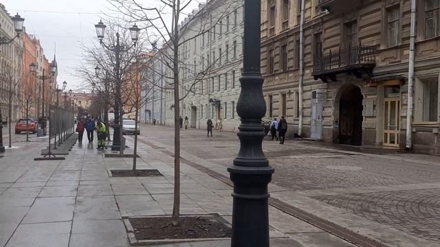 Санкт-Петербург. Памятник Н.В. Гоголю (6.04.2024) смотреть онлайн