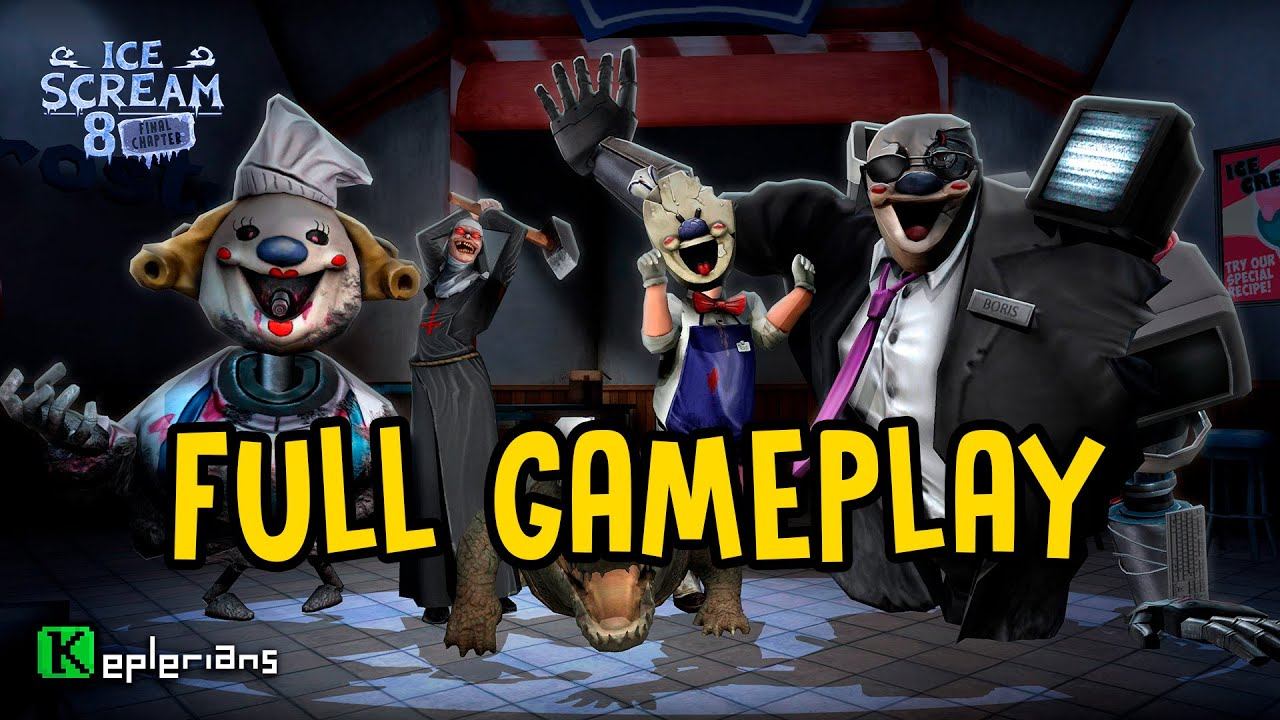 ICE SCREAM 8 FINAL CHAPTER FULL GAMEPLAY смотреть онлайн