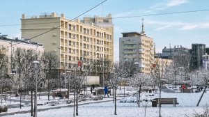 МАРИУПОЛЬ Засыпало центр снегом🏬Восстановление и Жизнь Сегодня