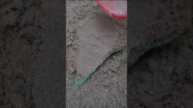 Пляжные игрушки в песочнице мороженное из песка
