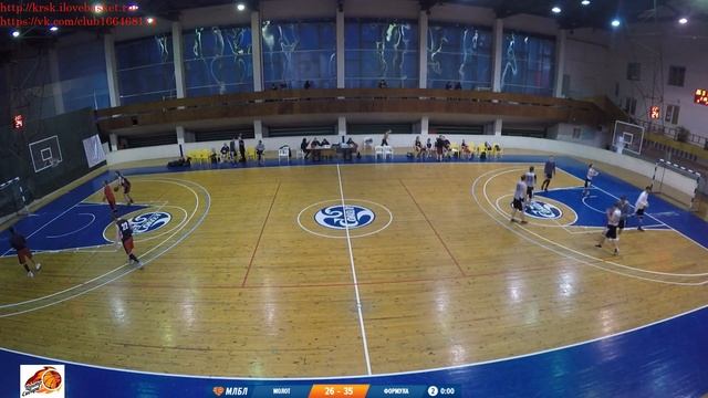 МОЛОТ - ФОРМУЛА ТУР 9, ЛИГА ПРЕСТИЖ, МЛБЛ ЦЕНТР СИБИРИ. смотреть онлайн