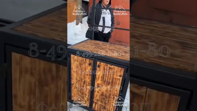 Мангальный комплекс под крышей #мангал