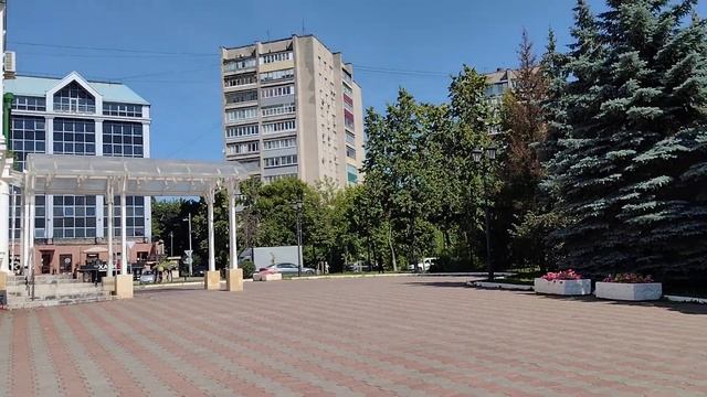 Липецк. Прогулка по Липецку 24 июля 2023. Верхний парк.
