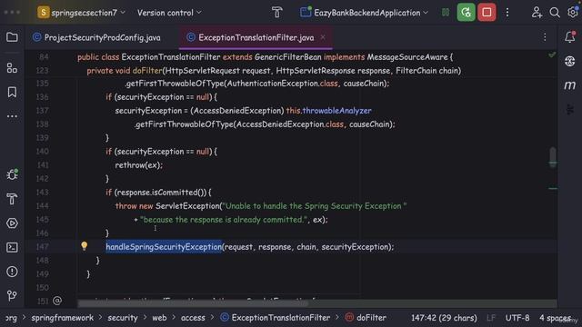 058 Exception Handling in Spring Security framework смотреть онлайн