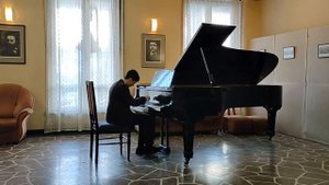 J.C.F. Fischer Prelude and Fugue 2 "Ariadne Musica" for piano (Прелюд и фуга 2 от Фишер) Пиано: Сим