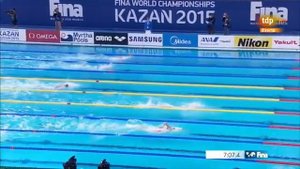 Вольный стиль 800 метров финал Сунь Ян Китай Kazan 2015 ЧМ 2015