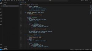 Односвязный список на python