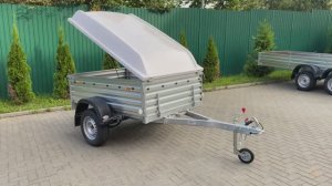 Легковой прицеп с крышкой. МЗСА 817710.014