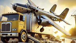 Самая эпичная аварийная посадка самолета  😱 BeamNG.Drive