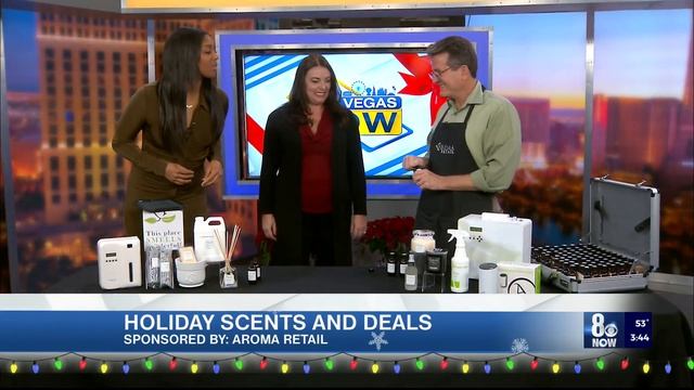 Las Vegas Small Business Aroma Retail Holiday Segment on 8NewsNow