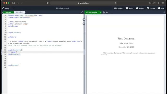 Getting Started with LaTeX смотреть онлайн