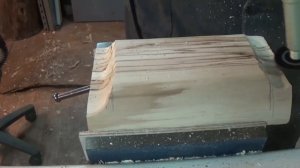 Кустарная тарелка фрезами Комбо Карбид Диск и Торец, демонстрация работы. Шпальт березы.