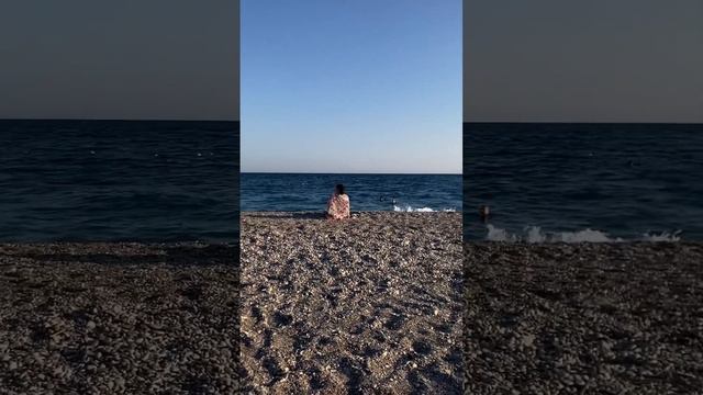 Турция  Анталья  Море Октябрь