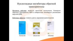 42.3. Противовирусные средства. Средства для лечения ВИЧ-инфекции