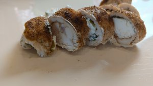 Куриные рулетики с творожным сыром и зеленью 🥰