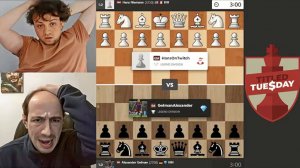 Ферзя ЖЕРТВУЕТ!!! Ханс Ниманн - Александр Гельман 14.01.2025