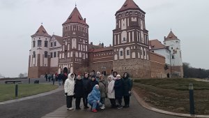 МИРСКИЙ ЗАМОК - СРЕДНЕВЕКОВЫЙ СИМВОЛ БЕЛАРУСИ. 2 ЯНВАРЯ 2025 ГОДА.