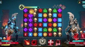 Puzzle Quest 3 - Бой с тенью на змеиных тяжёлых молотах