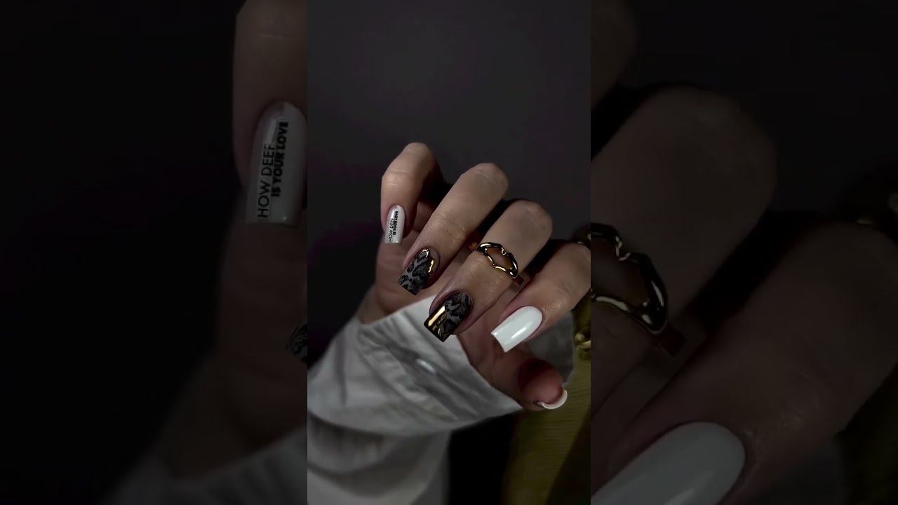 Это просто красиво #маникюрновыйгод#маникюр #дизайнногтей  #модныйманикюр