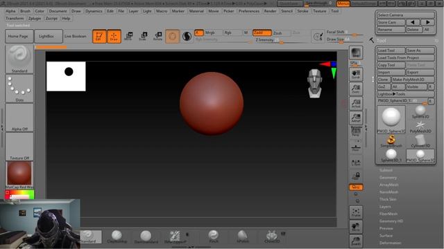 УРОК ПО ZBRUSH11 КАК ЗАГРУЗИТЬ РЕФЕРЕНС В ZBRUSH