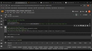 Xây dựng Recommendation System cho sàn Amazon - Quang Long | PROJECT DATA SCIENCE K1