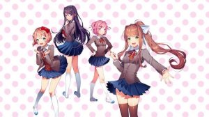 Литературный Клуб Доки Доки | Visual Novel Doki Doki Literature Club! - Живые Обои