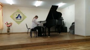 Й. Гайдн. Соната ля мажор, 1 часть.