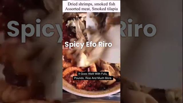 Homemade Efo Riro