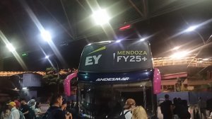 Bus from Córdoba to Mendoza Argentina