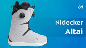 Сноубордические ботинки Nidecker Altai