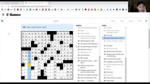A brutal Saturday [0:27/39:15]  ||  Sat 1/2/21 New York Times Crossword