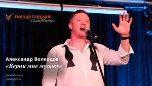 "Верни мне музыку" Александр Волкодав "Гнездо глухаря" Санкт-Петербург 10.02.24 #питер #концерт