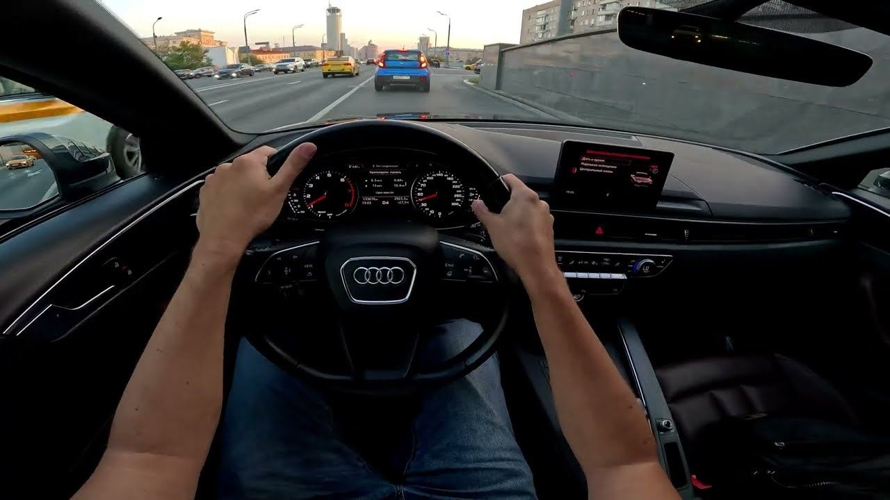 2018 AUDI A4 B9 / Ауди А4 Б9 1.4 турбо автомат 150 л.с. | Тест-драйв от первого лица