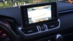 Работа доустановленной камеры переднего вида Toyota Touch 3 (DENSO-TEN)