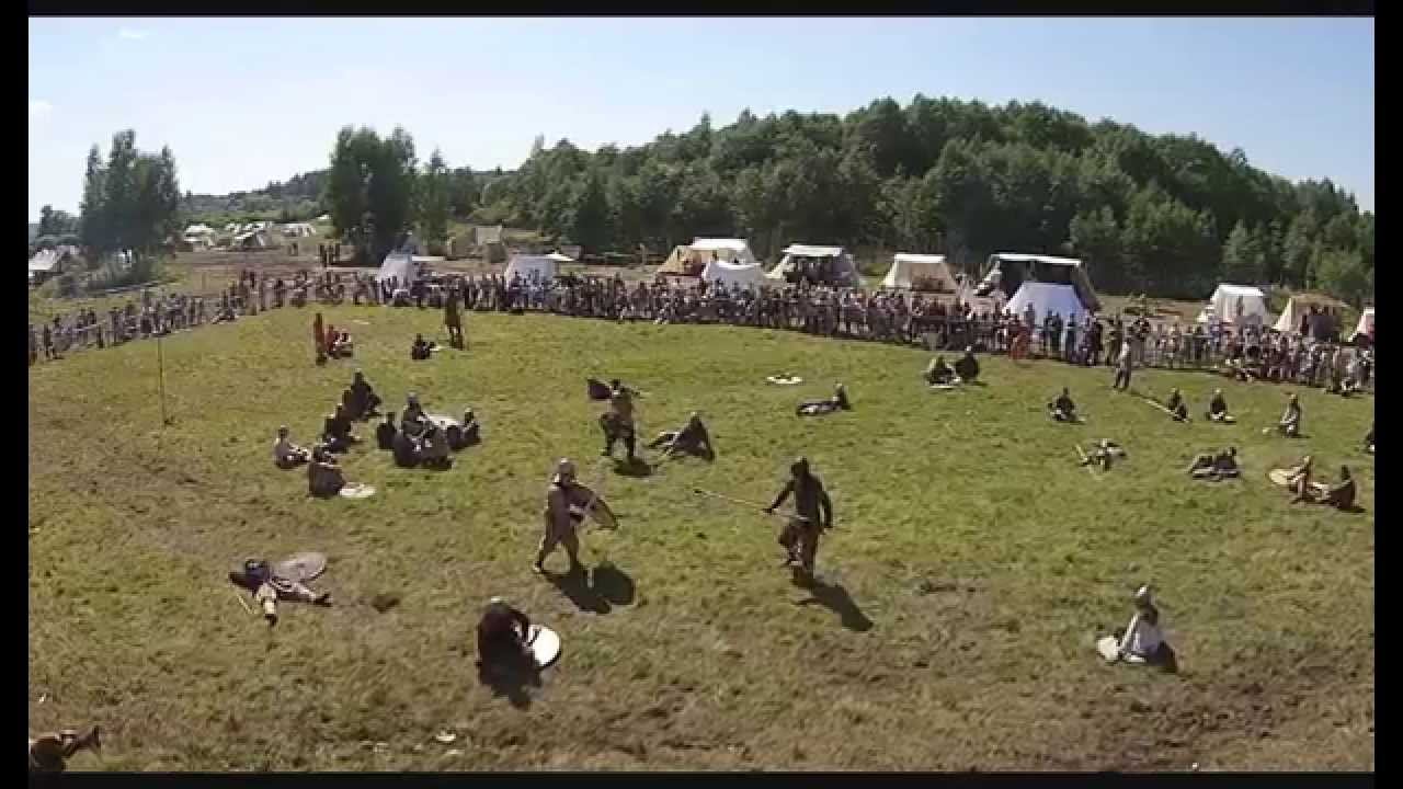 Былинный берег 2015 - бой в Круге Одина
