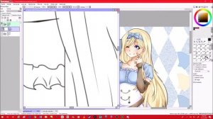 【Paint Tool Sai Timelapse】💙Merisu💙 Speedpaint 153