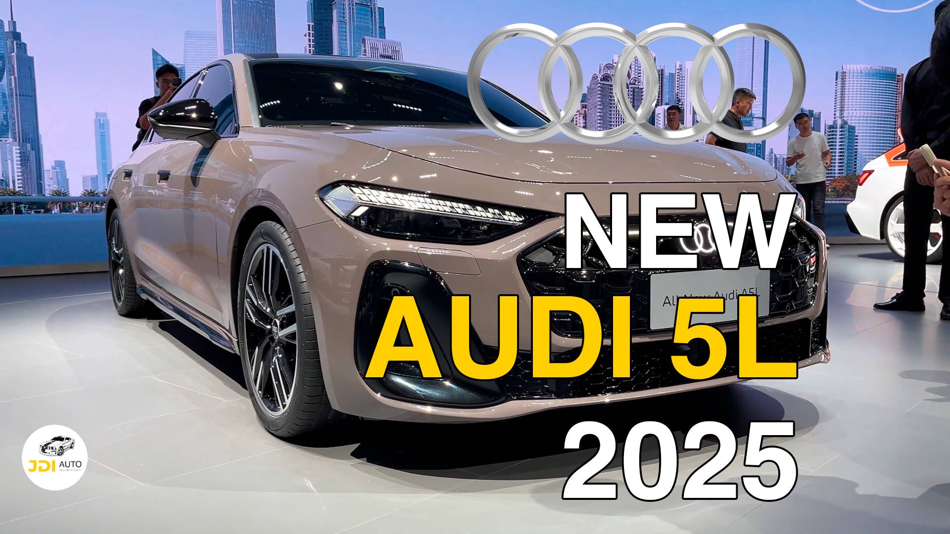 Новый Audi A5L 2025г. Видео обзор.