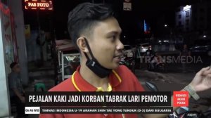 Pejalan Kaki Jadi Korban Tabrak Lari Pemotor | REDAKSI PAGI (06/09/20)