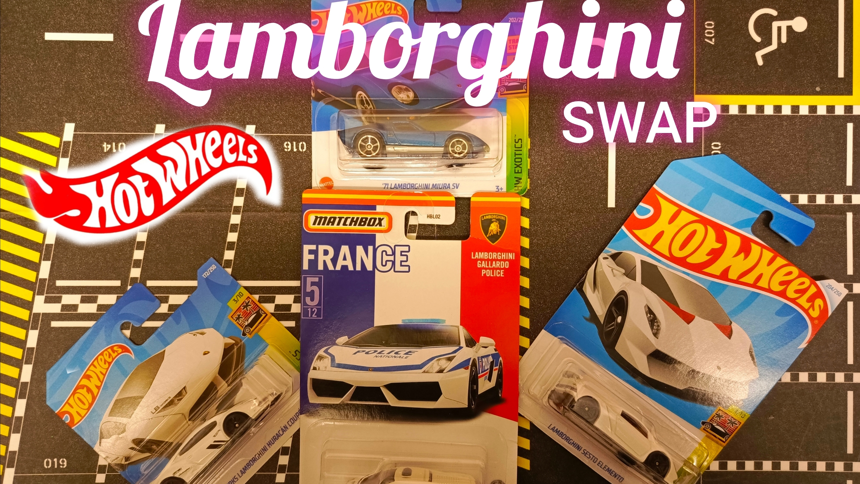 Обзор HOT WHEELS. Ламбы.Меняем колеса.