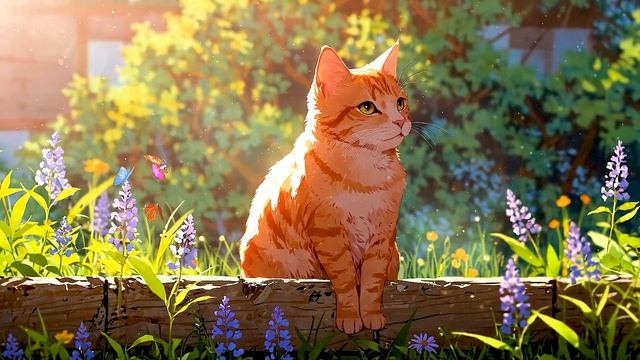 Peaceful Autumn Morning 🐱 Lofi November Vibes 🐱 Morning Lofi Songs To Feel The Autumn Morning Vibe