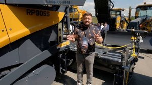 Обзор асфальтоукладчика RP905S