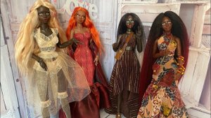 Авторская кукла БЖД. Мои африканочки♥️☀️Author's hinged dolls BJD
