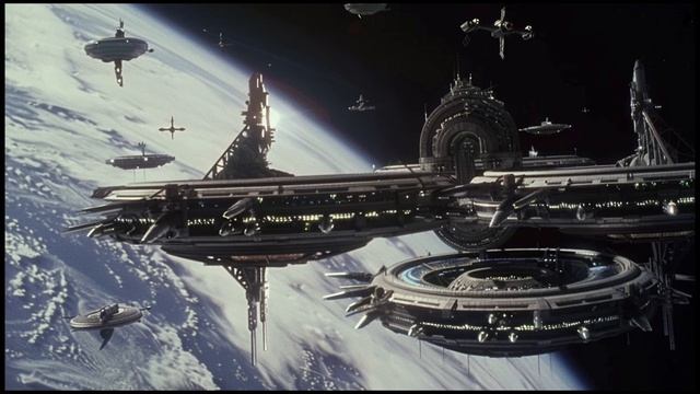 Space Ambient Music • Relaxation　various spaceships Inside the ship AI-image (2)