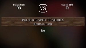 Canon EOS R3 vs. Canon EOS R: A Comparison of Specifications