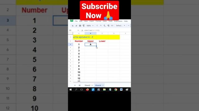 Autofill letters in Excel #excel #exceladvanced #excelautomation #excelsupport #alphabet #msexcel