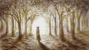 Молитва Иисуса  в Гефсиманском саду. Отец Серафим. Песочный фильм Ксении Симоновой