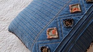 Техника джинсовой синели Мадагаскар.