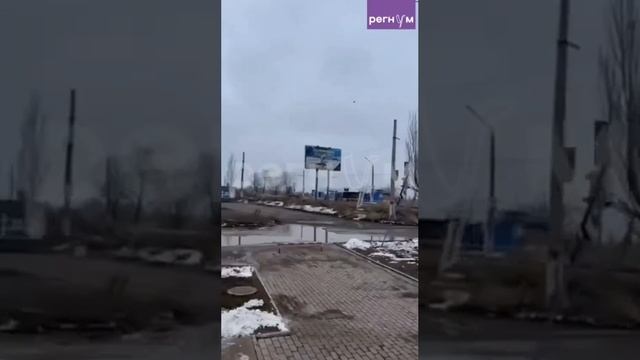 Это сегодняшнее видео из Горловки. Вот так ВСУ охотятся на людей...🤬