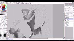 How to draw a grim reaper with Pain Tool Sai